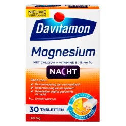 Davitamon Mineralen>Magnesium Nacht Tabletten