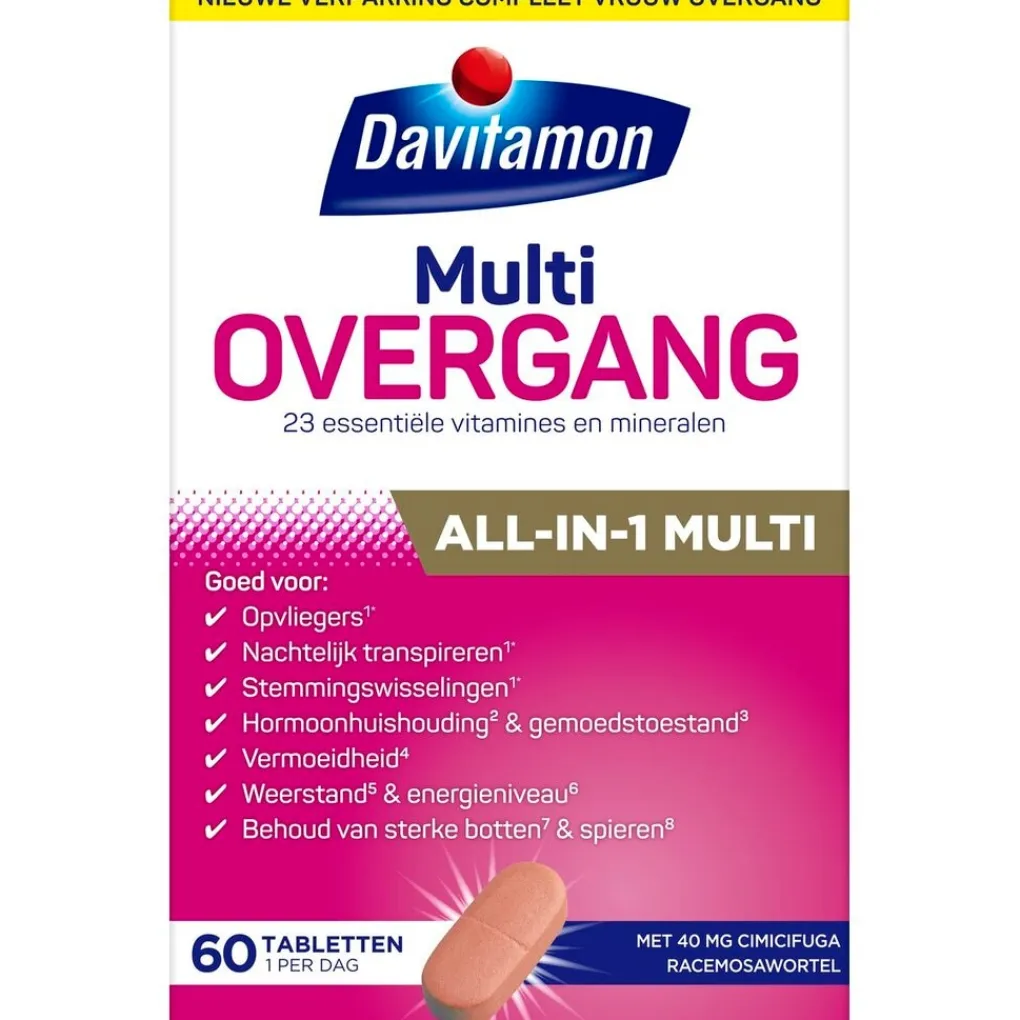 Davitamon Overgang>Multi Overgang All-in-1 Multi Tabletten