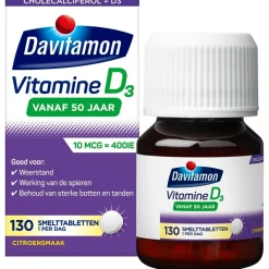 Davitamon Botten En Gewrichten|Vitamines>Vitamine D 50+ Smelttabletten