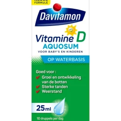 Davitamon Botten En Gewrichten|Vitamines>Vitamine D Aquosum Baby en Kind