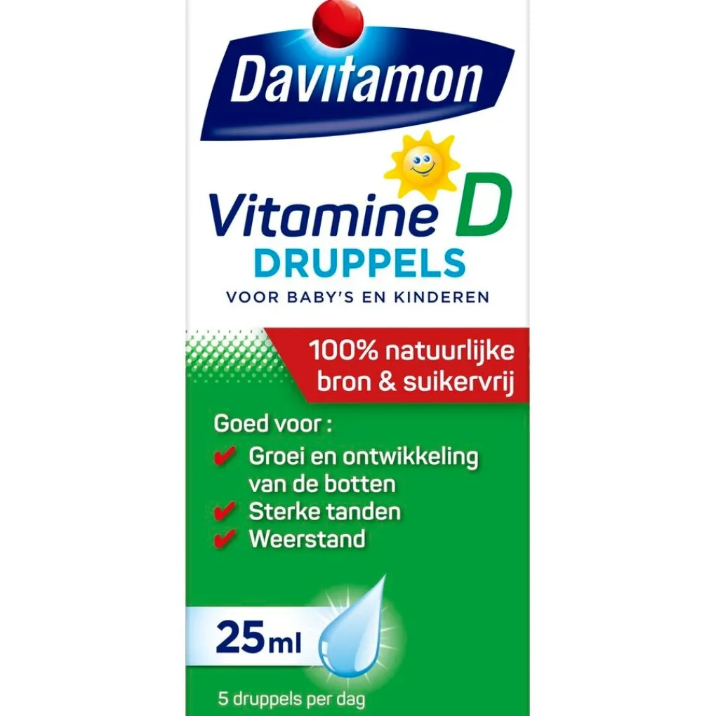 Davitamon Vitamines>Vitamine D Druppels