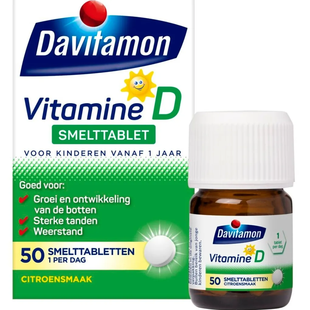 Davitamon Botten En Gewrichten|Vitamines>Vitamine D Kind Smelttabletten
