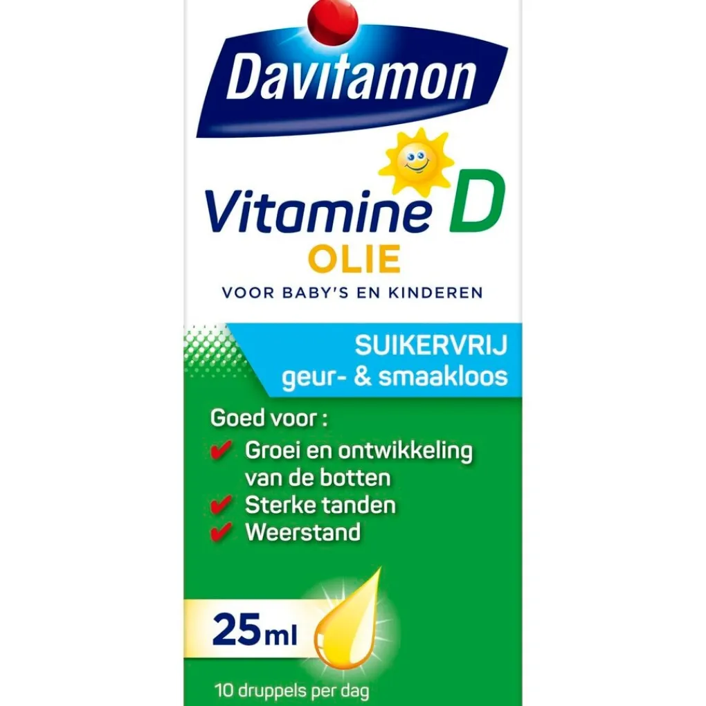 Davitamon Botten En Gewrichten|Vitamines>Vitamine D Olie voor Baby en Kind