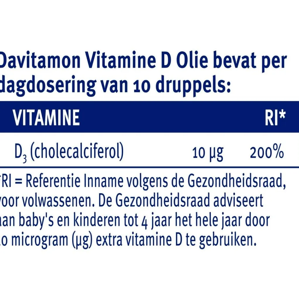 Davitamon Botten En Gewrichten|Vitamines>Vitamine D Olie voor Baby en Kind