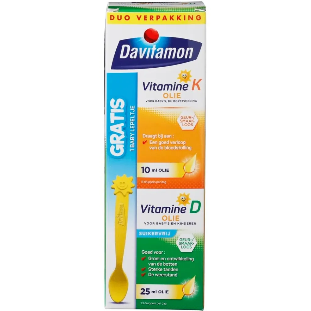 Davitamon Botten En Gewrichten|Vitamines>Vitamine K en D Olie
