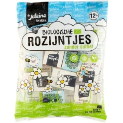 De kleine keuken Babytussendoortjes>12+M Biologische Rozijntjes