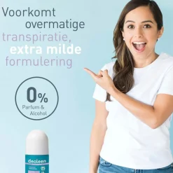 Deoleen Overmatig Transpireren>Sensitive Antitranspirant Roller