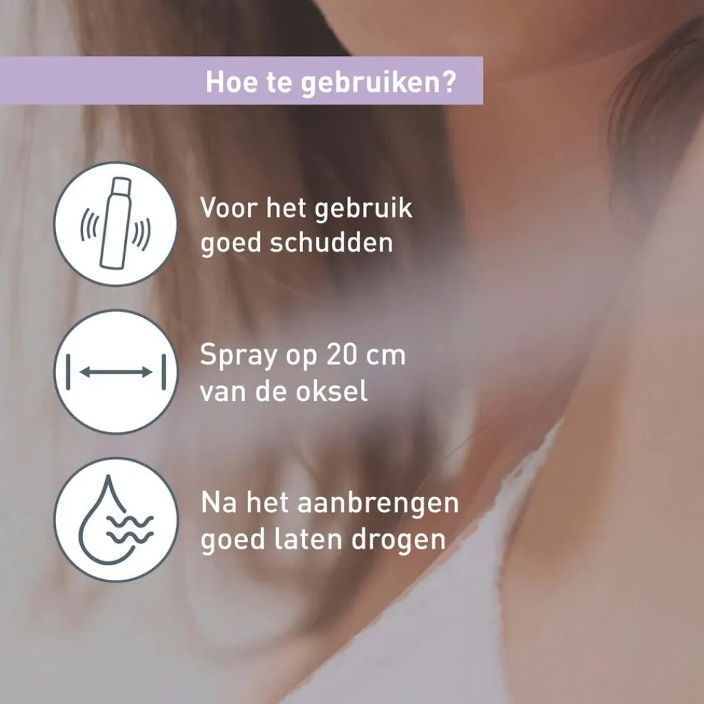 Deoleen Overmatig Transpireren>Sensitive Antitranspirant Spray