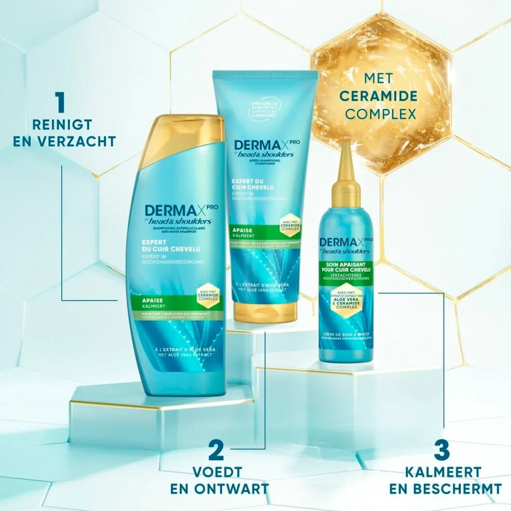 Head & Shoulders Shampoo>DermaXPro by Kalmeert Antiroosshampoo
