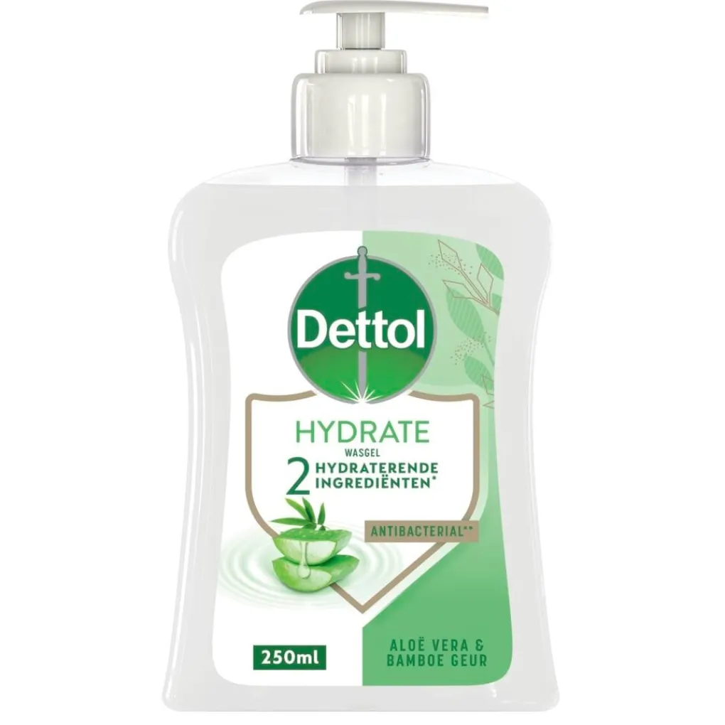 Dettol Handzeep>Aloë Vera Antibacteriële Wasgel