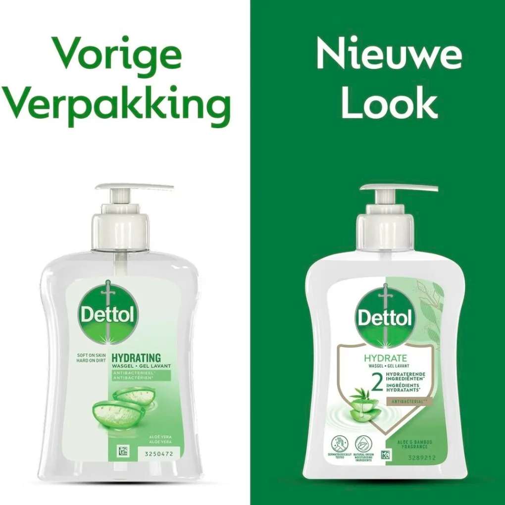 Dettol Handzeep>Aloë Vera Antibacteriële Wasgel