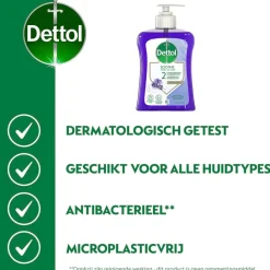 Dettol Handzeep>Lavendel Antibacteriële Wasgel