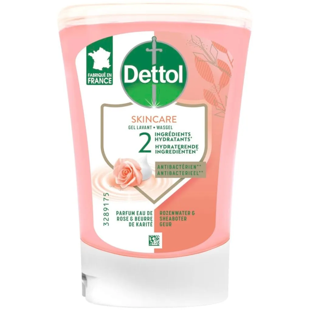 Dettol Handzeep|Handzeep Navulling>No-Touch Sheabutter Antibacteriële Handzeep Navulling