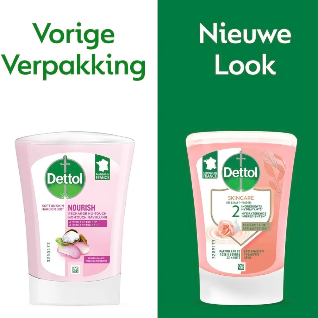 Dettol Handzeep|Handzeep Navulling>No-Touch Sheabutter Antibacteriële Handzeep Navulling