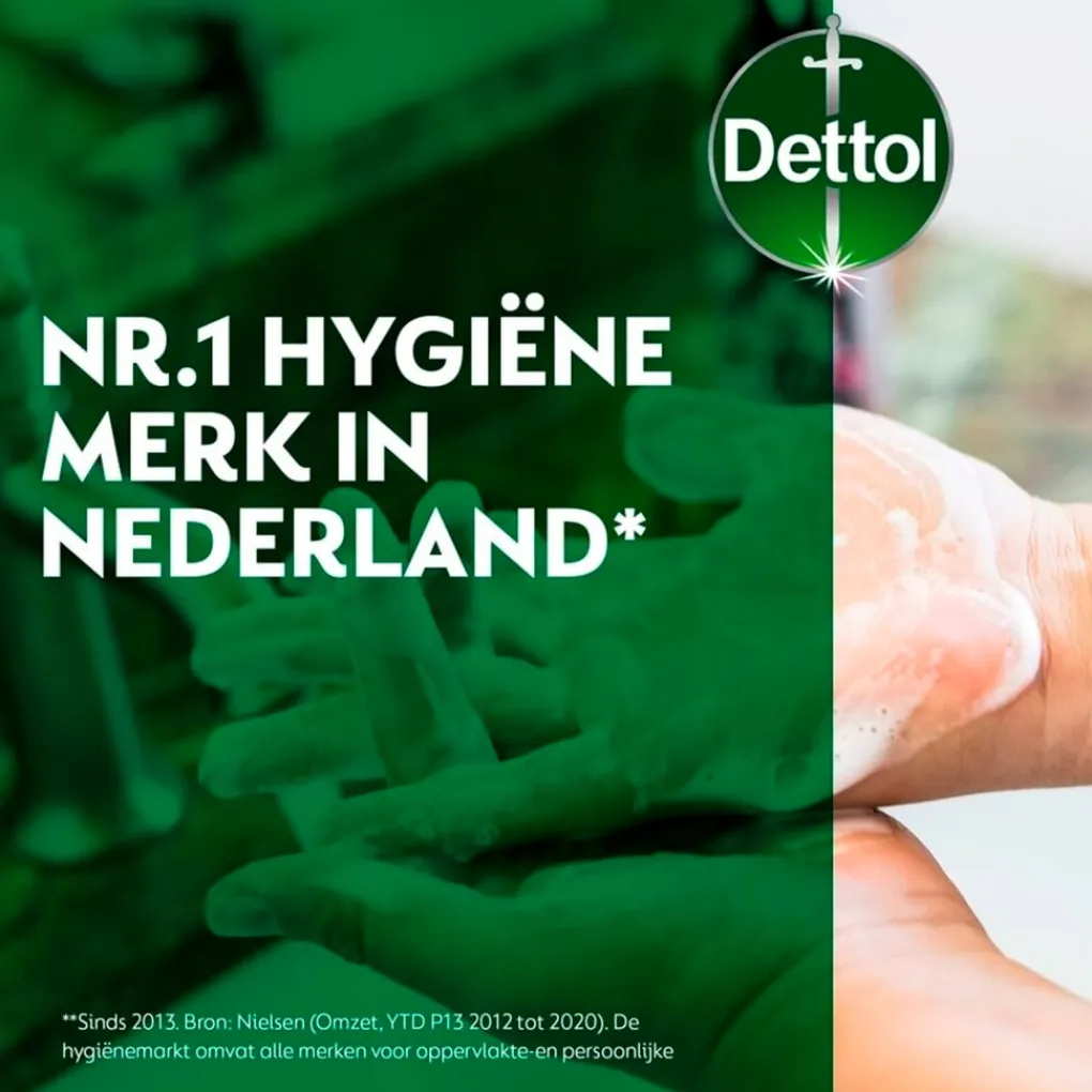 Dettol Handzeep>Original Antibacteriële Wasgel