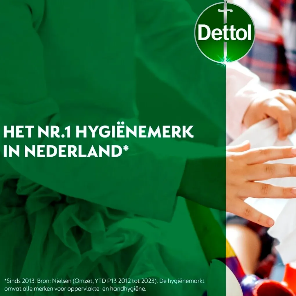 Dettol Schoonmaakmiddelen>Power & Fresh Citrus Multi-reinigingsdoekjes