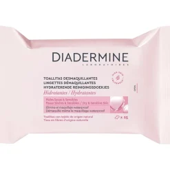 Diadermine Gezichtsreiniging>Hydraterende Reinigingsdoekjes