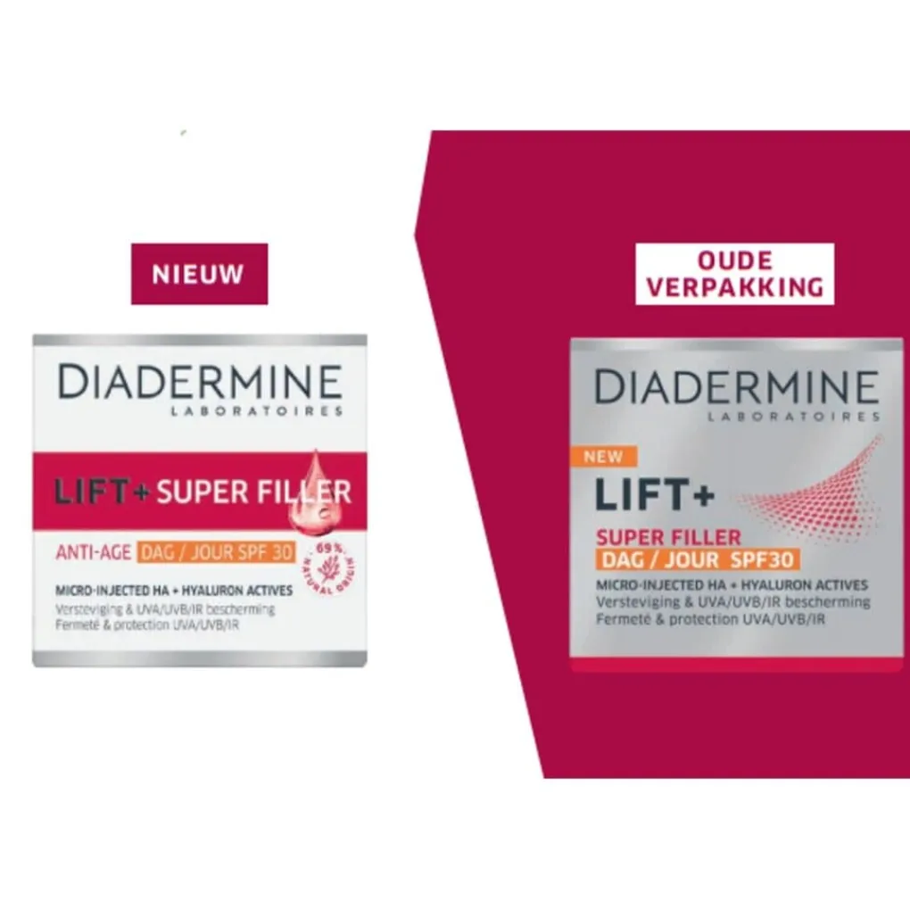 Diadermine Dagcreme>Lift+ Super Filler SPF30 Dagcrème