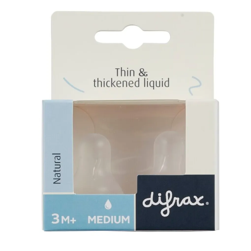 Difrax Flessenspenen>Natural 3+M Medium Flessenspenen