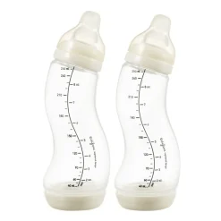 Difrax Babyflesjes>Natural 0+M S-Fles 2-Pak