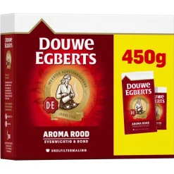 Douwe Egberts Koffie>Aroma Rood Snelfilterkoffie