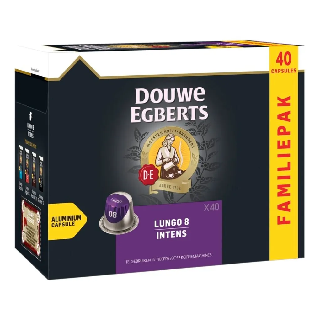 Douwe Egberts Koffie>Lungo Intens Koffiecups