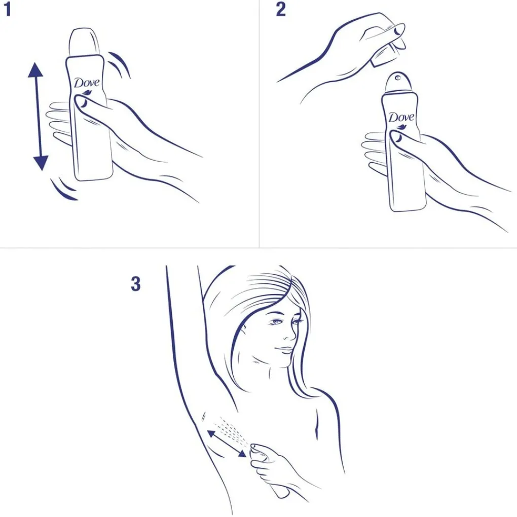 Dove Deospray>Advanced Care Antitranspirant Original Deodorant Spray