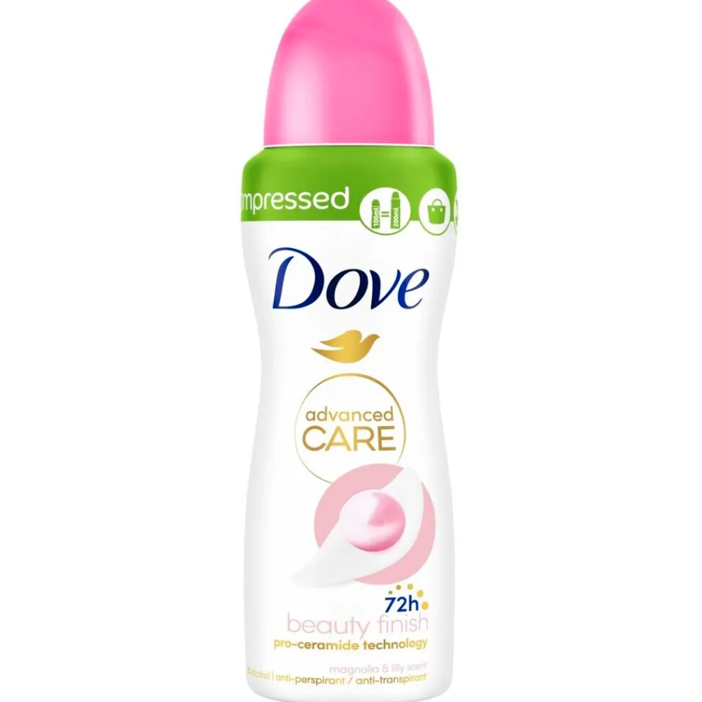 Dove Deospray>Advanced Care Beauty Finish Deospray