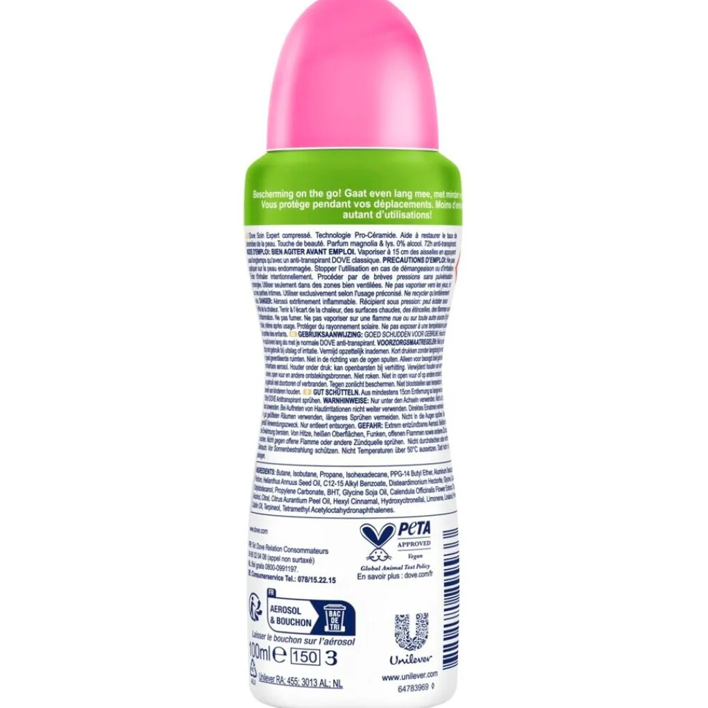Dove Deospray>Advanced Care Beauty Finish Deospray