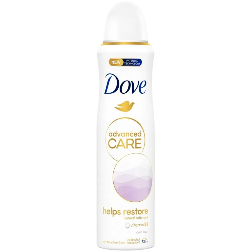 Dove Deospray>Advanced Care Clean Touch Antitranspirant Deodorant Spray