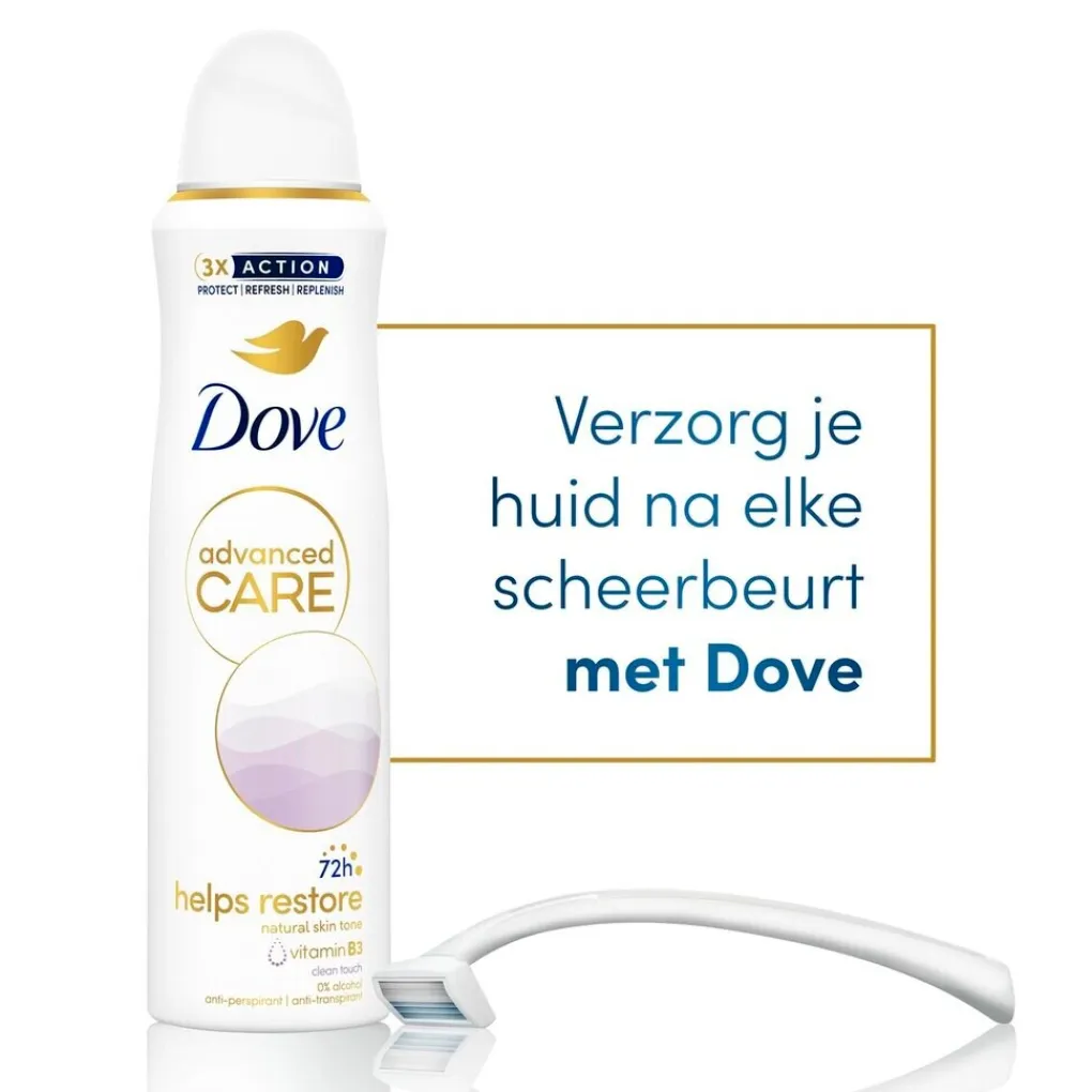 Dove Deospray>Advanced Care Clean Touch Antitranspirant Deodorant Spray