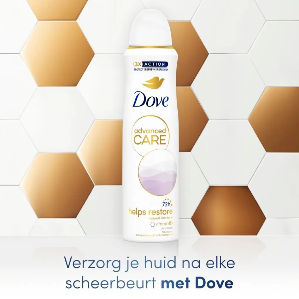 Dove Deospray>Advanced Care Clean Touch Antitranspirant Deodorant Spray