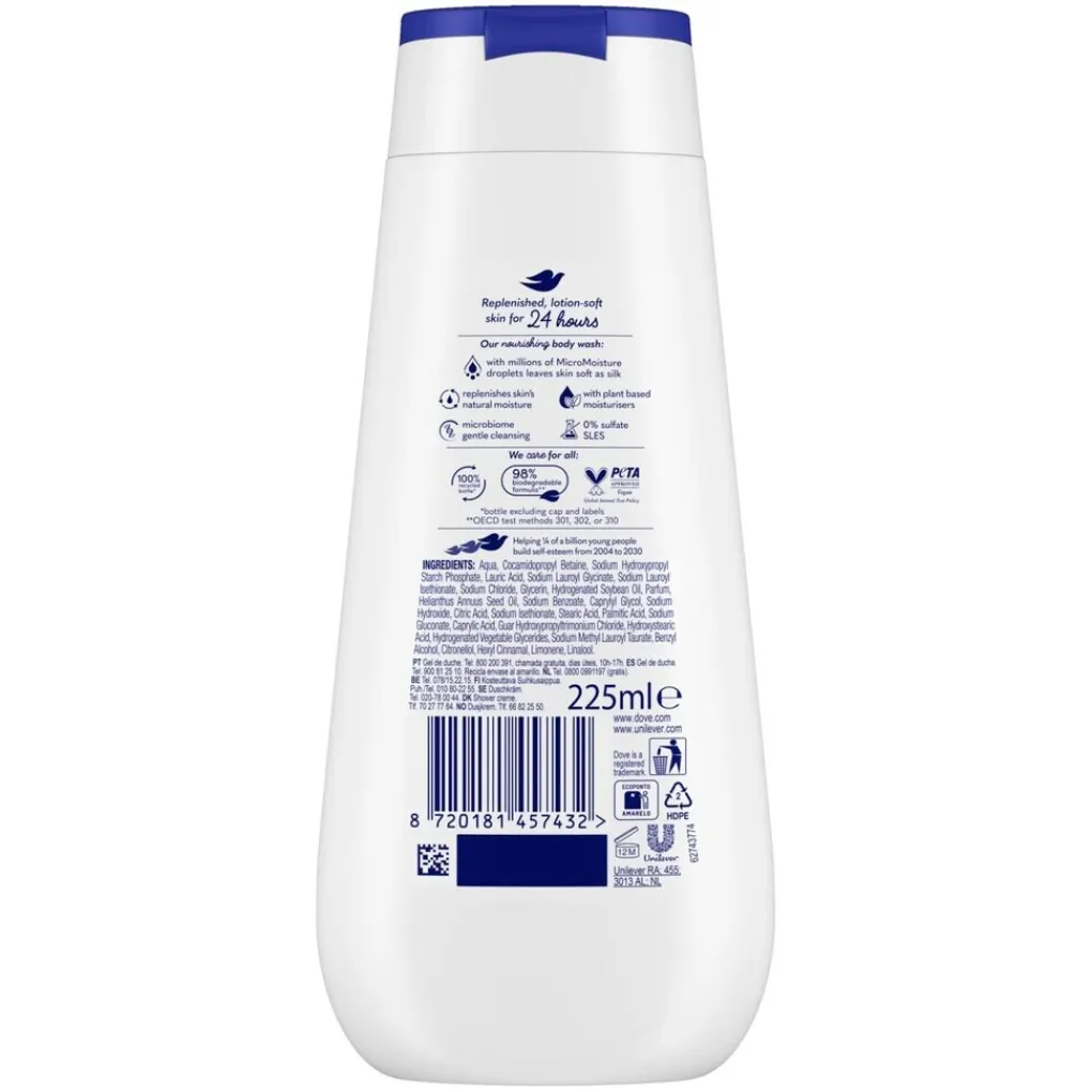 Dove Douchegel>Advanced Care Deeply Nourishing Douchegel