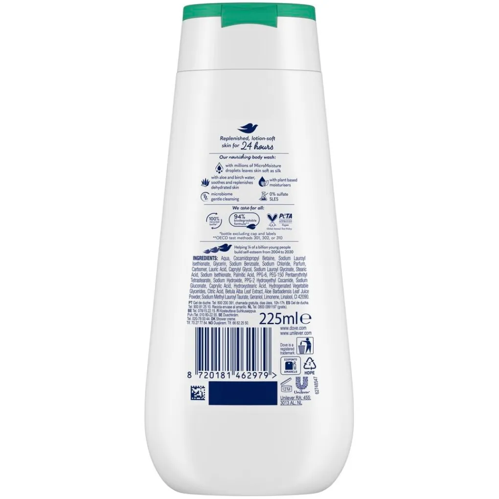 Dove Douchegel>Advanced Care Hydrating Care Douchegel