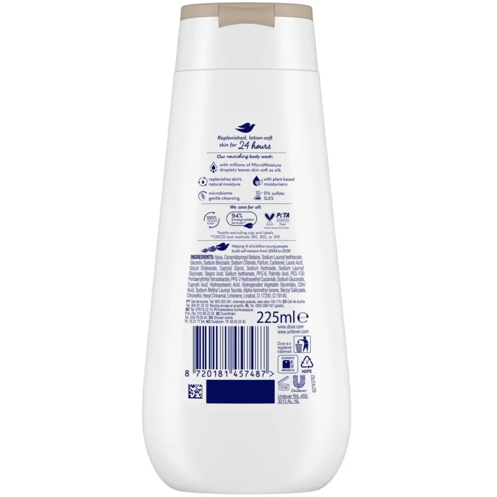 Dove Douchegel>Advanced Care Nourishing Silk Douchegel