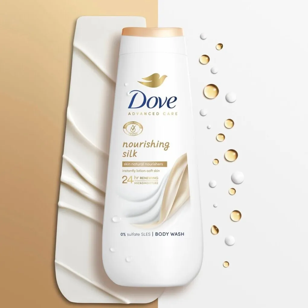 Dove Douchegel>Advanced Care Nourishing Silk Douchegel