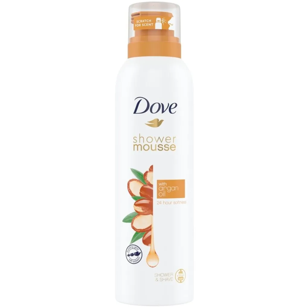 Dove Doucheschuim>Argan Oil Shower Mousse