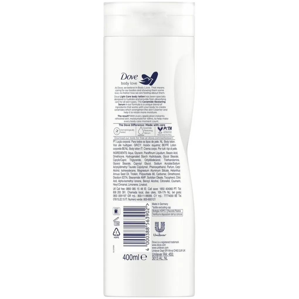 Dove Bodylotion>Body Love Light Care Bodylotion