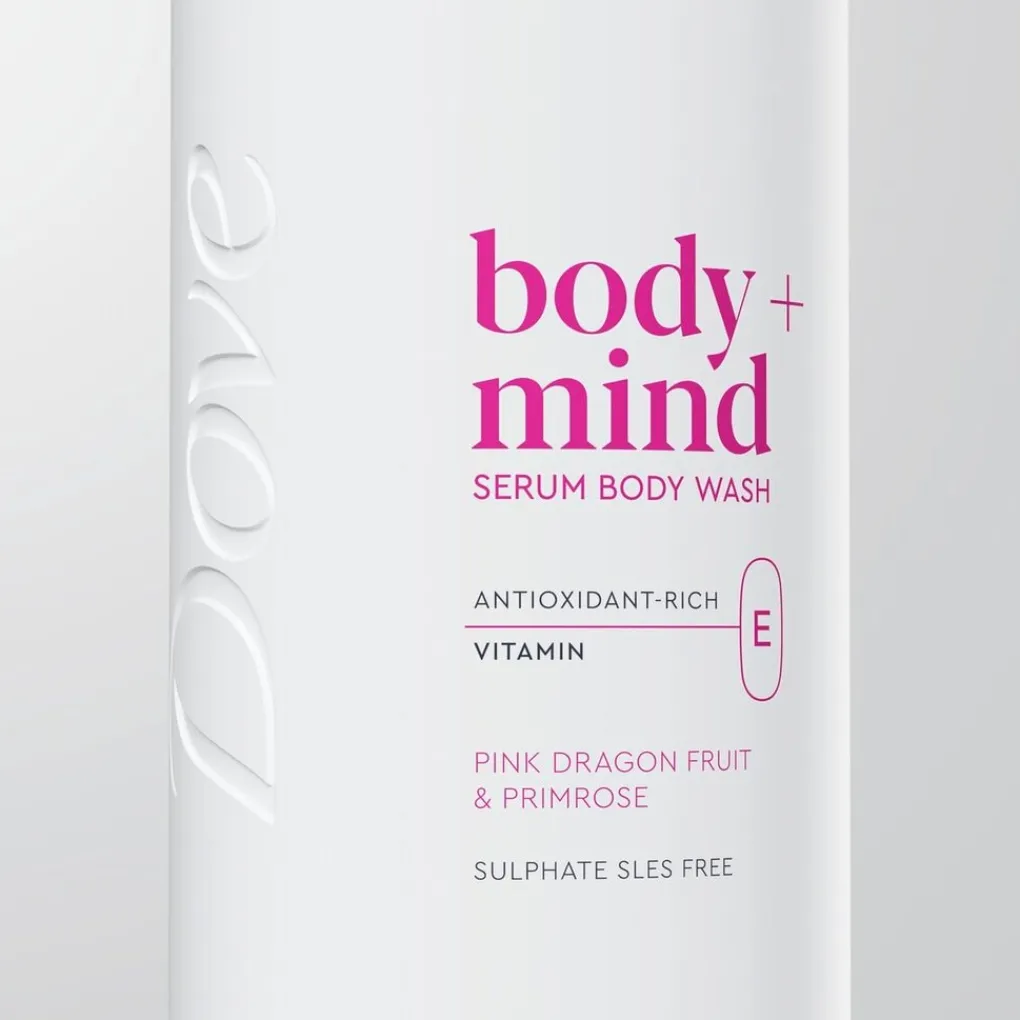 Dove Douchegel>Body+Mind Dragon Fruit & Primrose Oil Douchegel