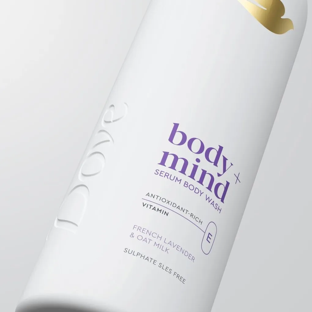 Dove Douchegel>Body+Mind French Lavender & Oat Milk Douchegel