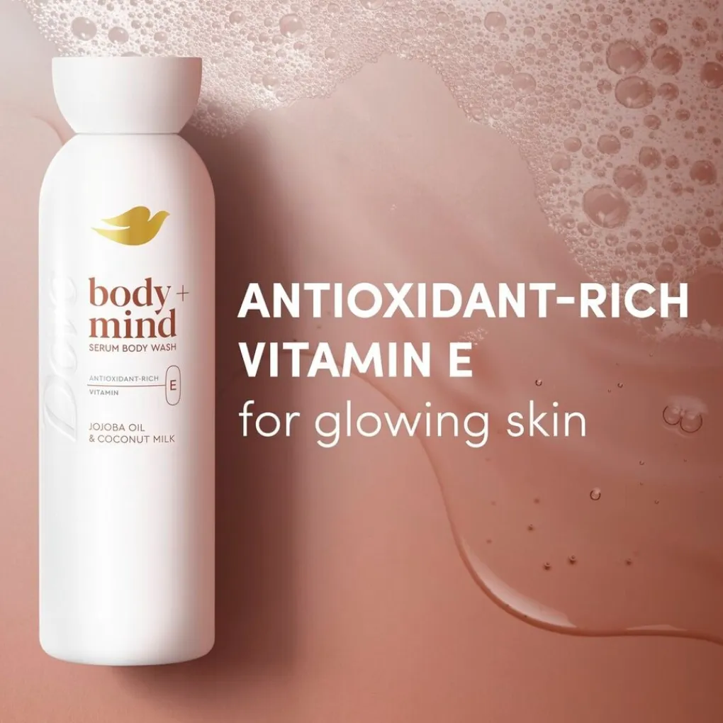 Dove Douchegel>Body+Mind Jojoba Oil & Coconut Milk Douchegel