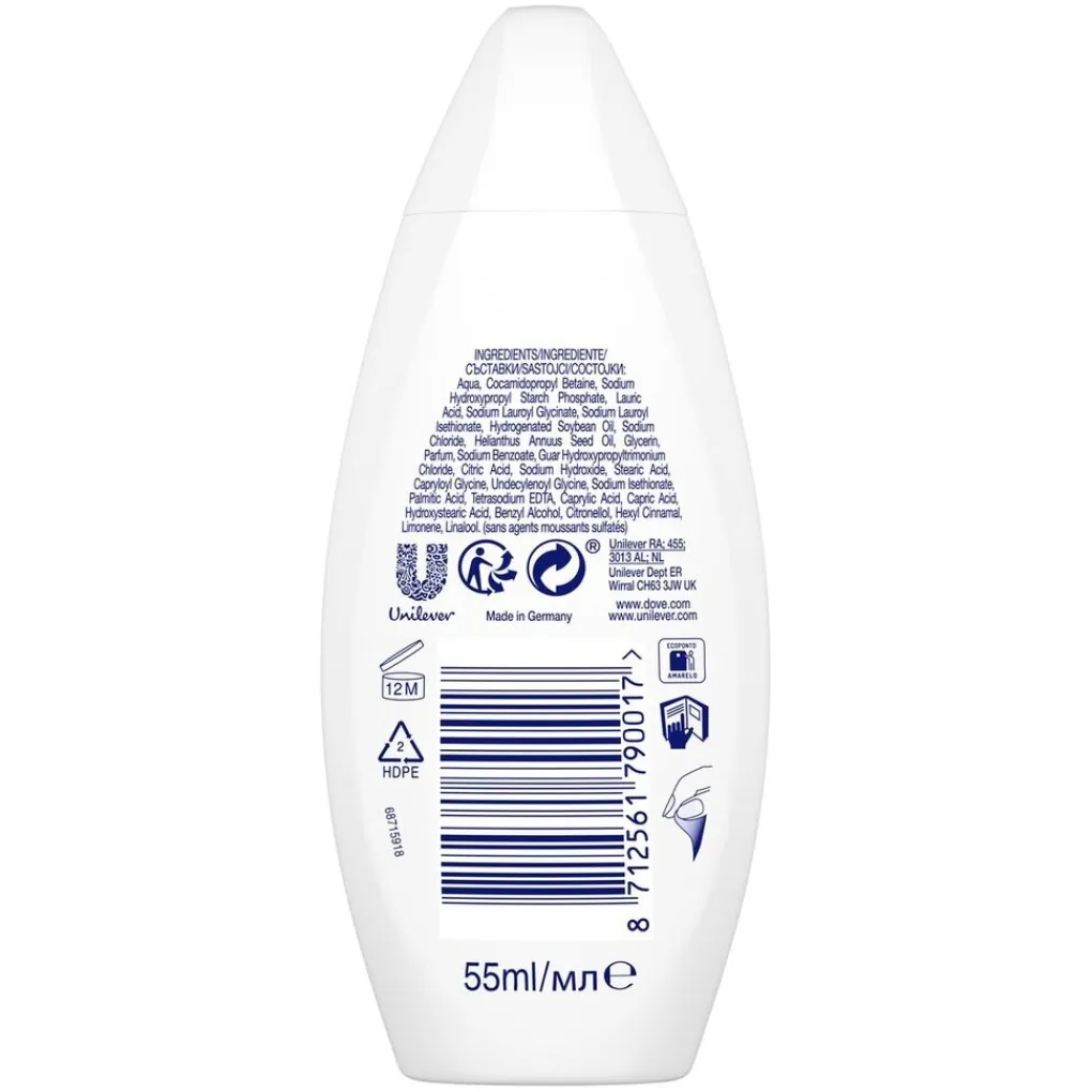 Dove Mini Reisverpakkingen|Douchegel>Deeply Nourishing Mini Douchecrème