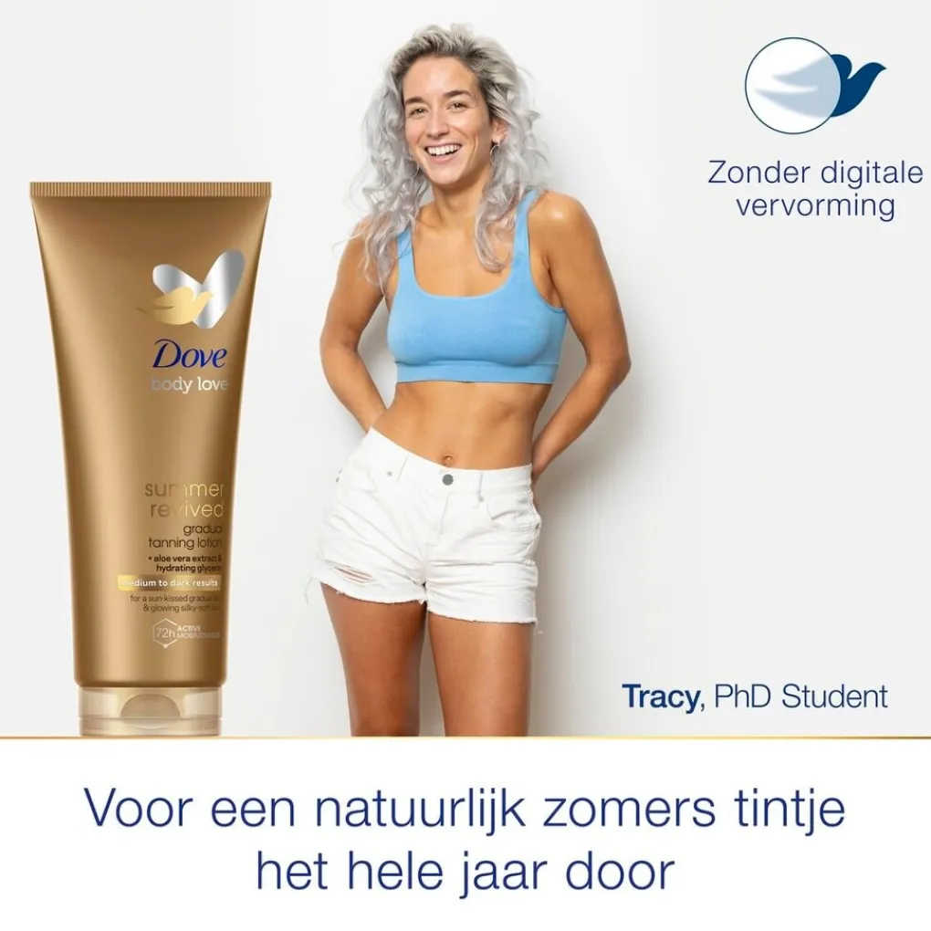 Dove Bodylotion>DermaSpa Summer Revived Dark Bodylotion
