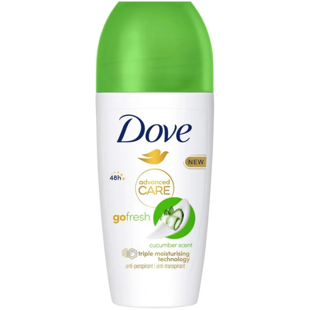 Dove Deoroller>Go Fresh Cucumber & Green Tea Antitranspirant Deodorant Roller