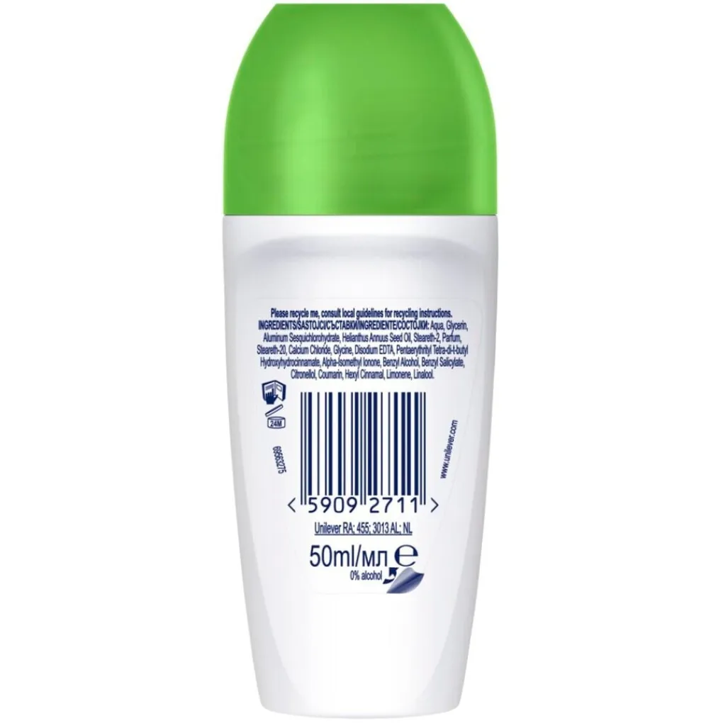 Dove Deoroller>Go Fresh Cucumber & Green Tea Antitranspirant Deodorant Roller