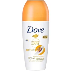 Dove Deoroller>Go Fresh Passionfruit & Lemon Antitranspirant Deodorant Roller