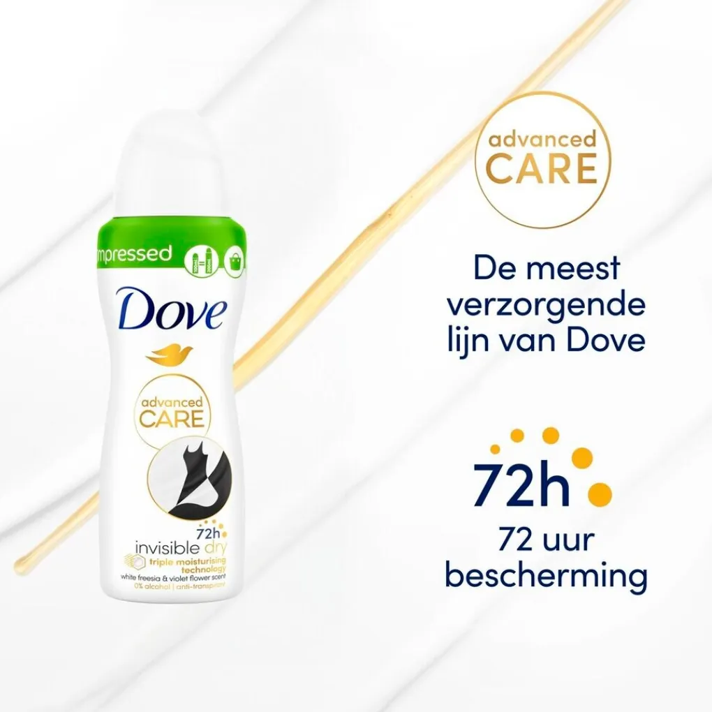 Dove Deospray>Invisible Care Dry Deodorant Spray