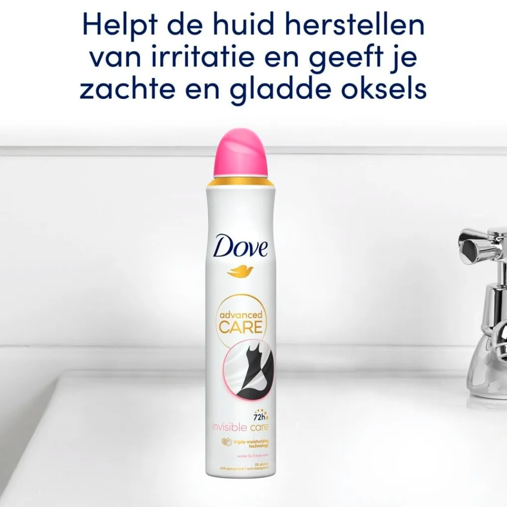 Dove Deospray>Invisible Care Floral Touch Deodorant Spray