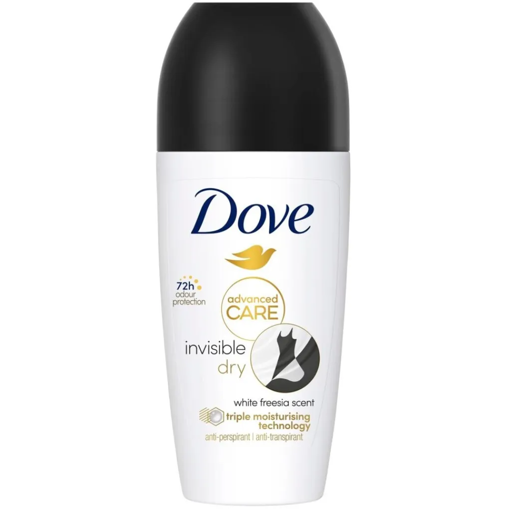 Dove Deoroller>Invisible Dry Antitranspirant Deodorant Roller