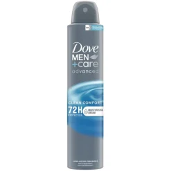 Dove Men Deospray>+Care Advanced Clean Comfort Antitranspirant Spray